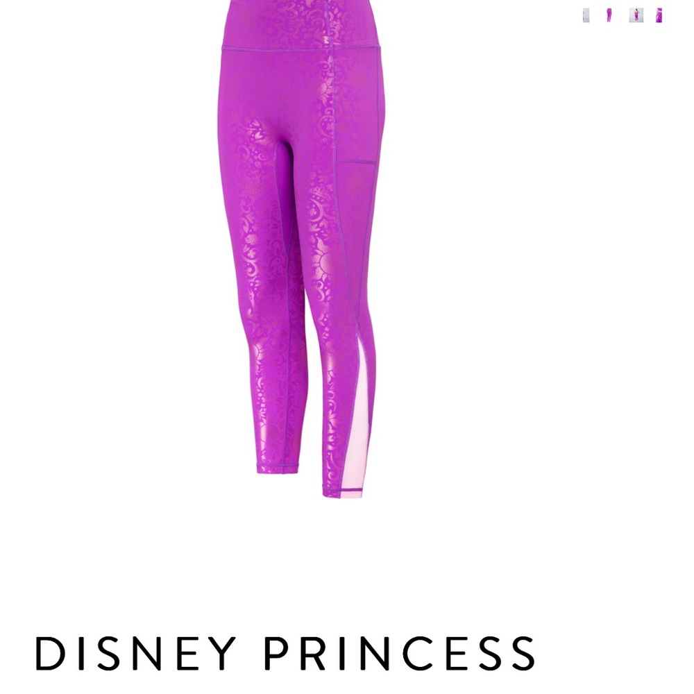 Disney Princess Purple Leggings